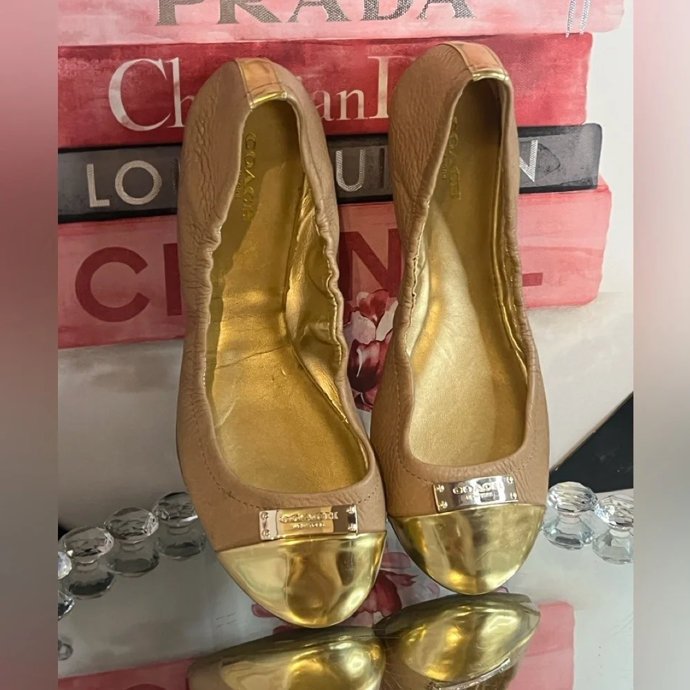 Coach chic flats